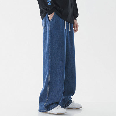 Jeans Casuales Hombre Corte Recto Oversize - Image 9