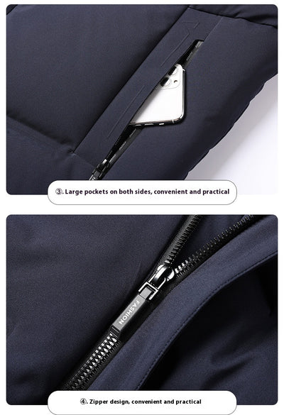 Chaqueta Parka Casual Corta para Hombre - Image 9