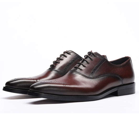 Zapatos de Negocios para Hombre Puntiagudos Estilo Ganadero - Image 13