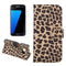Funda de Cuero Estampado Leopardo