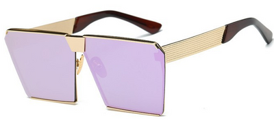 Silver-framed square polarized sunglasses with dark gray lenses and textured temples on a white background. - Image 22