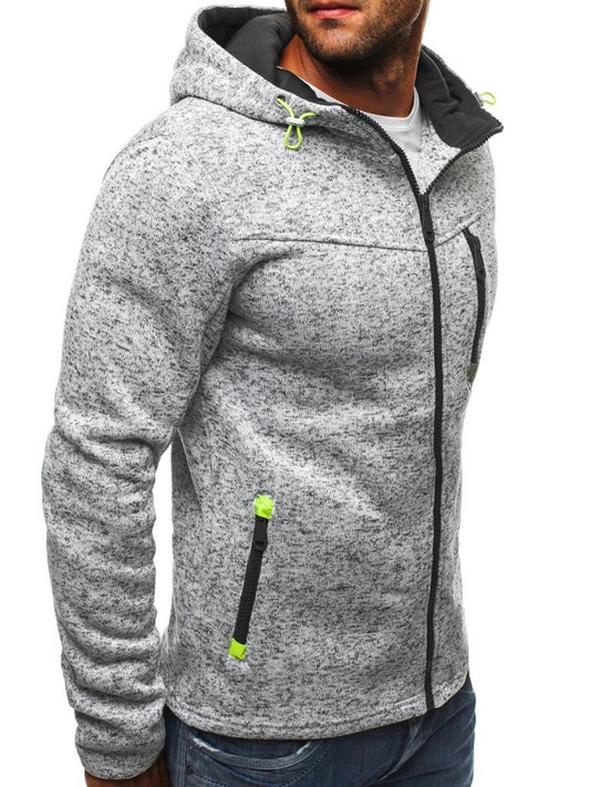 Sudadera Gris para Hombre con Capucha - Casual y Cómoda - Image 2