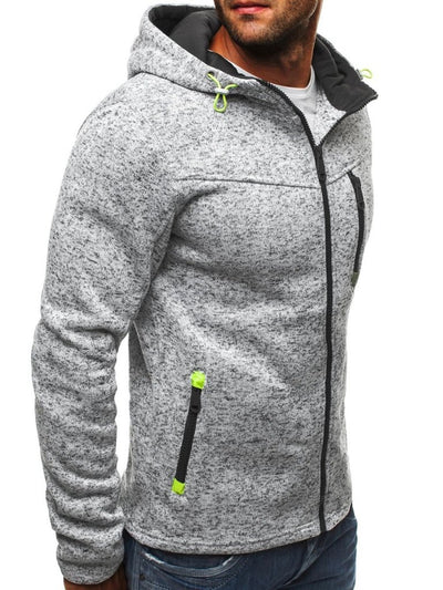 Sudadera Gris para Hombre con Capucha - Casual y Cómoda - Image 2