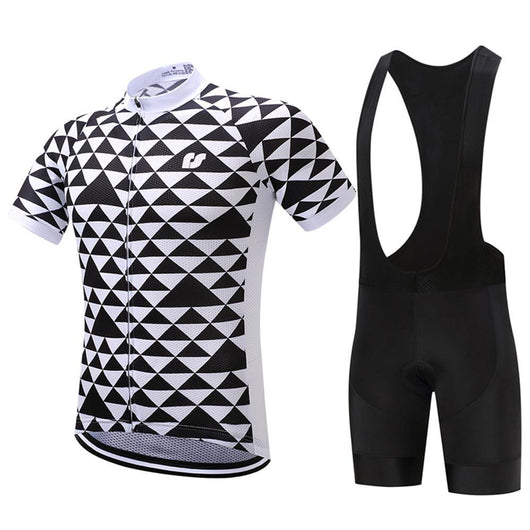 Conjunto Ciclismo Cuadros - Estilo Checker