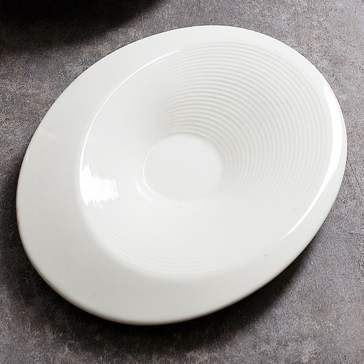 Plato Ovalado de Porcelana Francesa Elegante - Image 4
