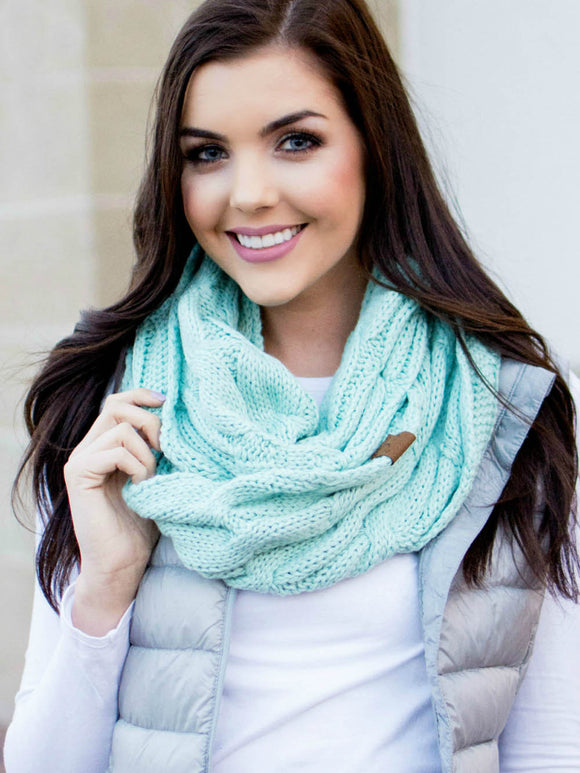 Cuello Térmico de Lana CC - Bufanda Tipo Babero para Invierno