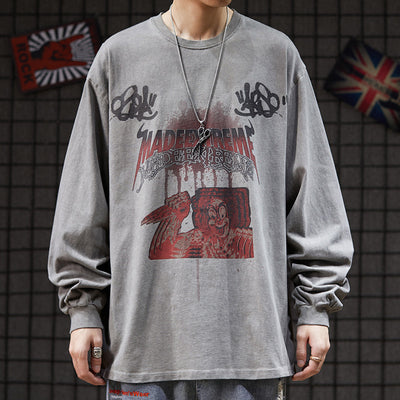 Camisetas de Manga Larga Estilo Vintage - Image 11