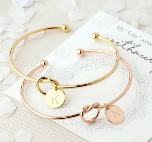 Pulsera de Corazón Anudado Personalizada con Iniciales - Image 2
