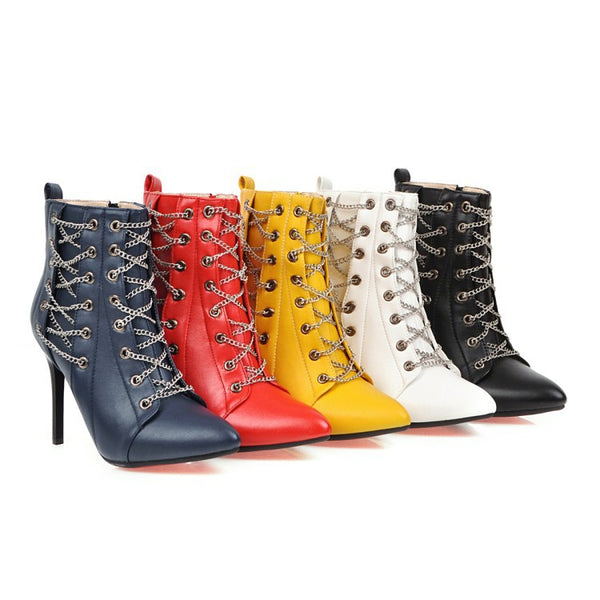 Botas Stiletto Puntiagudas