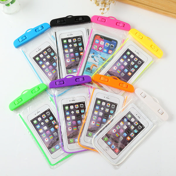 Funda Impermeable para Celular con Luz Nocturna
