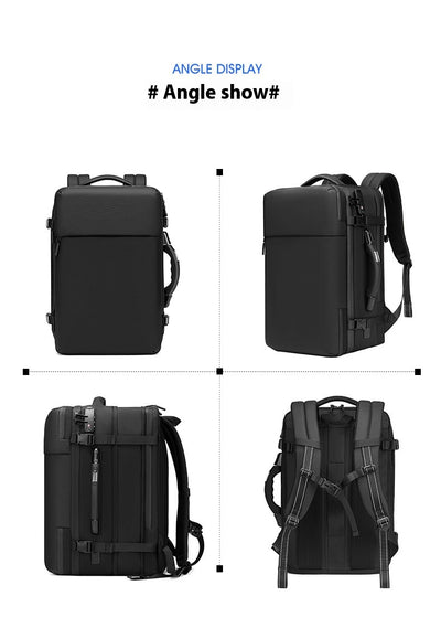 Mochila de Viaje Compresible con Báscula Integrada, Antirrobo Oxford - Image 10