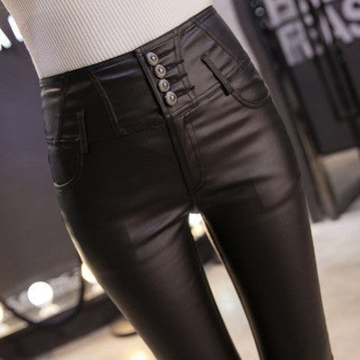Pantalones Ajustados de Talle Alto para Uso Diario - Image 3