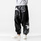 Pantalones Patchwork Holgados Estilo Asiático