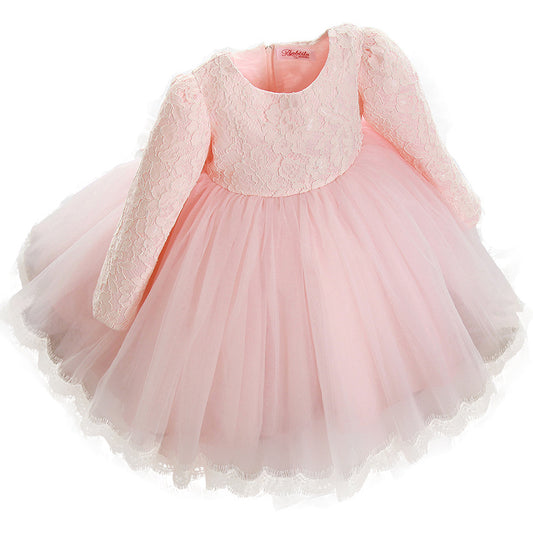 Vestido Princesa de Encaje para Niñas - Ideal para Verano - Image 2