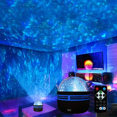 Lámpara Proyector de Aurora Boreal y Galaxia en Espiral - Image 14