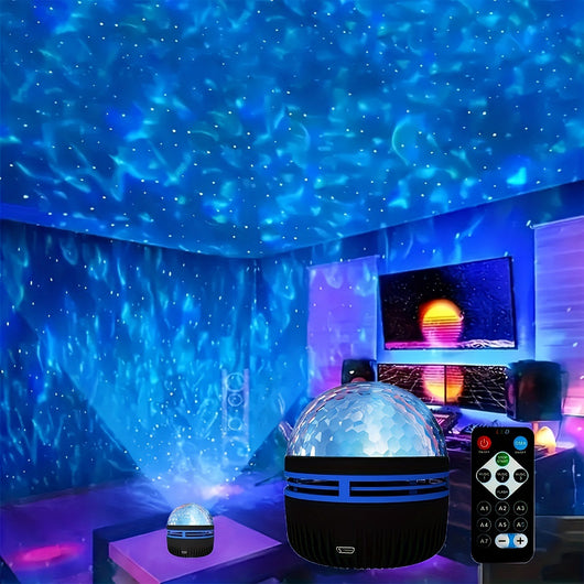 Lámpara Proyector de Aurora Boreal y Galaxia en Espiral - Image 14