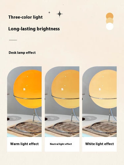 Lámpara de Mesa Moderna Minimalista con Base de Vidrio - Image 4