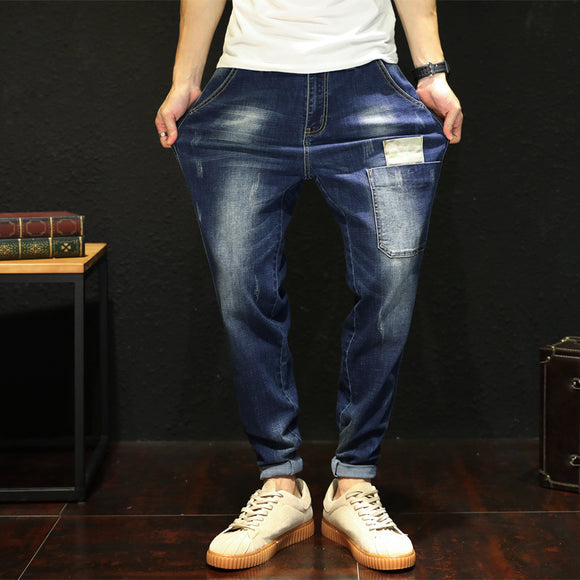 Pantalones Harem Stretch Holgados Talla Grande para Hombre - Colección Otoño