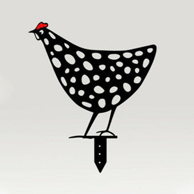 Decoración de Jardín con Figuras de Gallinas - Estacas para Patio y Huerto - Image 32