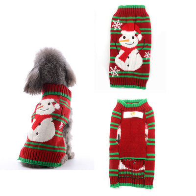 Ropa Navideña para Perros Pequeños con Pompones - Image 6