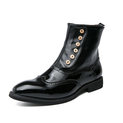 Botas Martin de Cuero Premium para Hombre - Estilo Urbano y Personalidad - Image 4