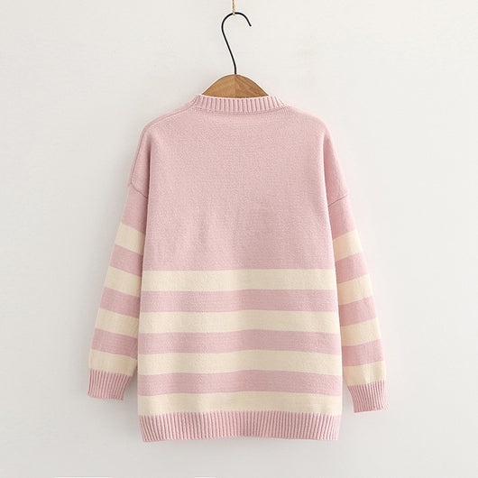 Sudadera Suelta Coreana de Manga Larga - Image 2