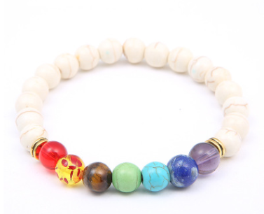 Pulsera de Cuentas de Piedra Natural Sistema Solar Ocho Planetas Galaxia Universo Estrella Guardiana - Image 19