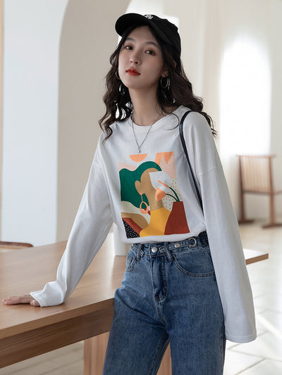 Blusa Estampada Básica para Mujer - Image 4
