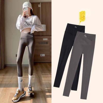 Leggins Deportivos Talle Alto Efecto Compresión Shark Skin - Image 3