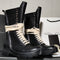 Botas Casuales para Hombre en Cuero Genuino con Doble Cierre