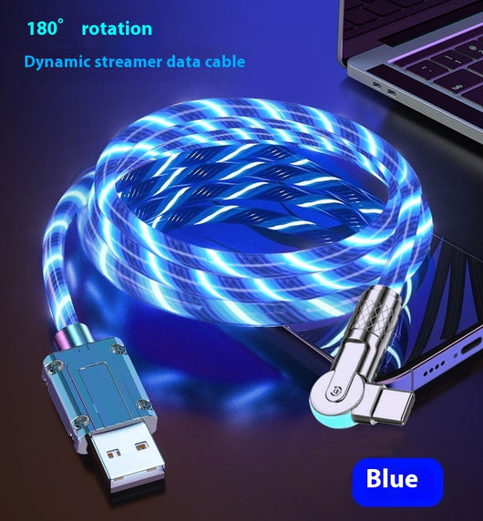 Cable de Carga Rápida con Luz Ambiental Colorida para Auto - Image 7