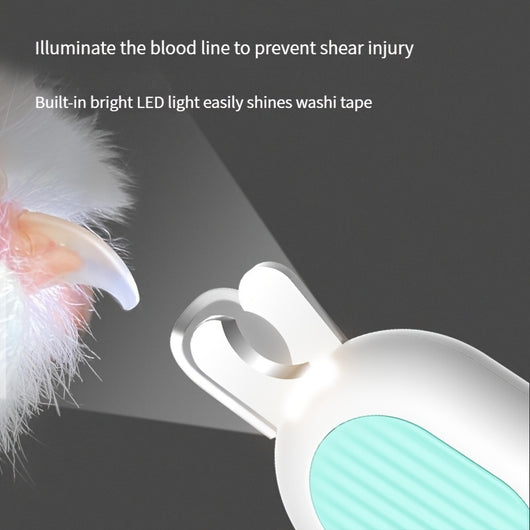 Cortauñas para Perros y Gatos con Luz LED y Corte Seguro - Image 3
