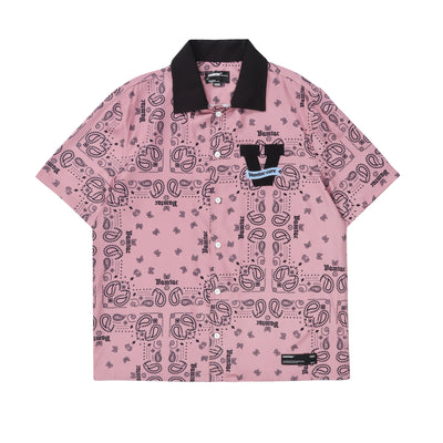 Camisa Patchwork Hombre Estilo Hip-hop Oversize Unisex - Image 20
