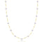 5.5-7.5mm Freshwater Pearl Gypsophila Necklace Pearl Necklace 90cm