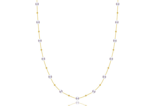 Collar de Perlas de Agua Dulce Gypsophila 5.5-7.5mm - Image 2