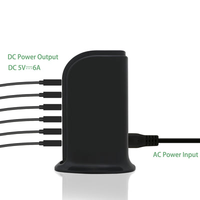 Cargador USB Multipuerto 30W de Carga Vertical Universal - Image 20