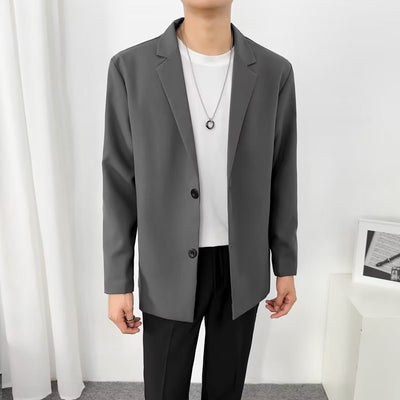 Blazer Casual para Hombre Estilo Preppy - Image 9