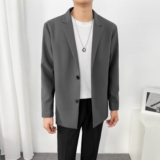Blazer Casual para Hombre Estilo Preppy - Image 9