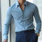 Camisa Italiana de Cuello Clásico para Hombre - Colección Otoño