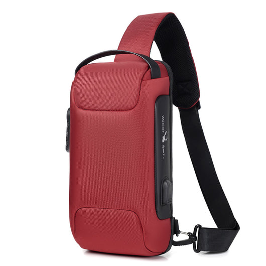 Mochila Crossbody Impermeable Antirrobo para Hombre - Bolsa de Viaje Oxford Multifunción - Image 14