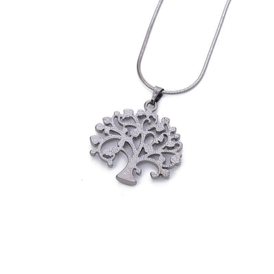 Collar Árbol de la Vida con Circonita - Cadenas Multicapa Largas para Mujer - Image 6