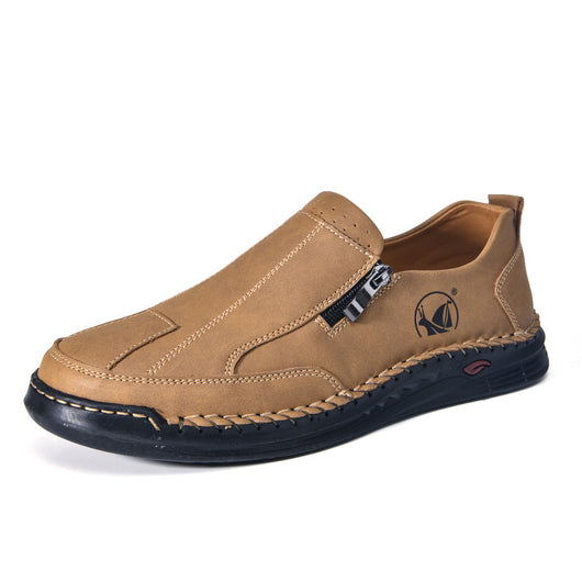 Zapatos Casuales de Cuero con Cordones para Hombre - Estilo Outdoor - Image 6