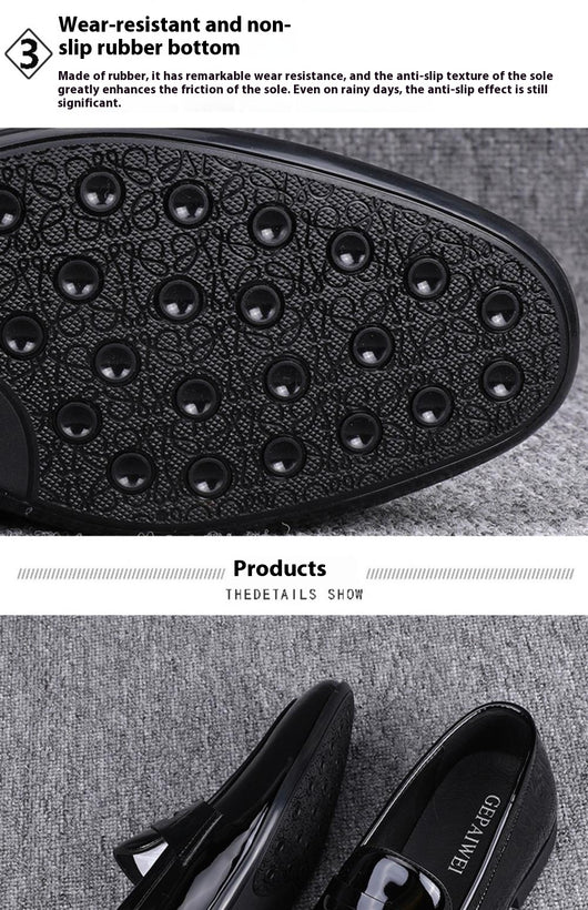 Zapatos de Cuero Slip-on Elegantes Transpirables para Negocios - Image 14