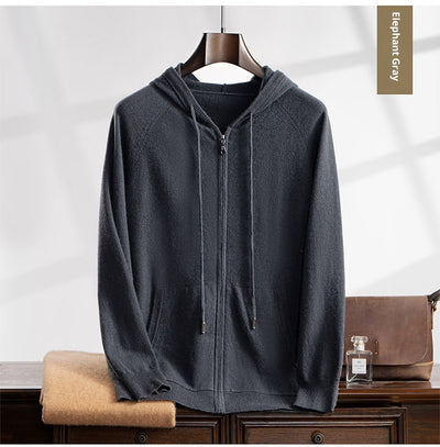 Cardigan de Cachemira para Hombre con Cierre - Suéter Tejido Premium - Image 17