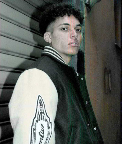 Chaqueta de Lana con Cuello Alto y Bordado Astronauta - Image 2