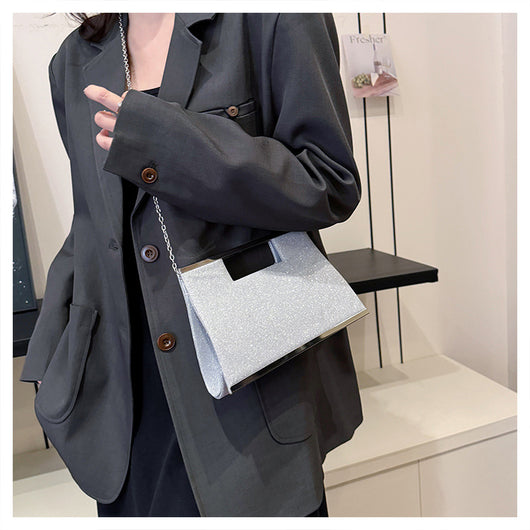 Bolso Mensajero Brillante para Mujer con Asa de Mano - Image 33