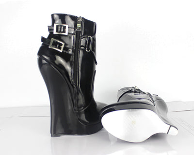 Tacones Altos Plataforma Impermeables Talla Grande para Mujer - Image 8