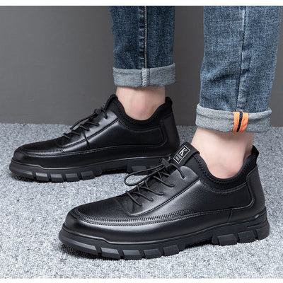 Zapatos de Cuero Formal para Negocios Negro - Image 3