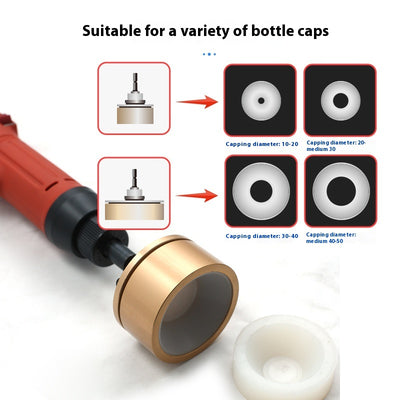 Máquina Manual de Sellado de Botellas Redondas - Image 3