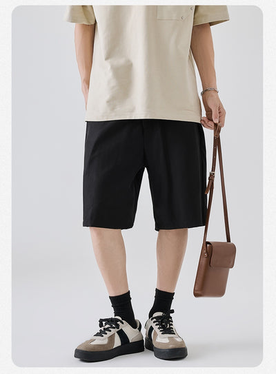 Shorts Casuales de Lyocell para Hombre - Comodidad de Verano Premium - Image 15